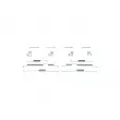 BOSCH 1 987 475 288 - Kit d'accessoires, mâchoire de frein