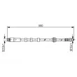 BOSCH 1 987 476 093 - Flexible de frein