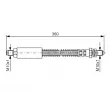 BOSCH 1 987 476 094 - Flexible de frein