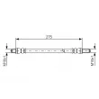 BOSCH 1 987 476 124 - Flexible de frein