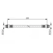 BOSCH 1 987 476 178 - Flexible de frein