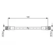 BOSCH 1 987 476 220 - Flexible de frein
