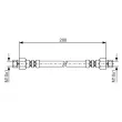 BOSCH 1 987 476 234 - Flexible de frein