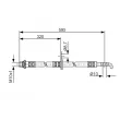 BOSCH 1 987 476 257 - Flexible de frein