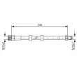 BOSCH 1 987 476 278 - Flexible de frein