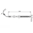 BOSCH 1 987 476 372 - Flexible de frein