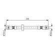 BOSCH 1 987 476 410 - Flexible de frein