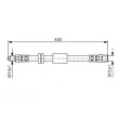 BOSCH 1 987 476 443 - Flexible de frein