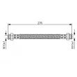 BOSCH 1 987 476 523 - Flexible de frein