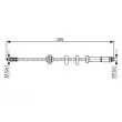 BOSCH 1 987 476 635 - Flexible de frein