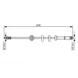 BOSCH 1 987 476 637 - Flexible de frein
