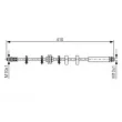 BOSCH 1 987 476 639 - Flexible de frein