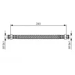 BOSCH 1 987 476 676 - Flexible de frein