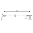 BOSCH 1 987 476 696 - Flexible de frein