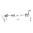 BOSCH 1 987 476 812 - Flexible de frein