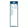 BOSCH 3 397 001 909 - Kit balais d'essuie-glace