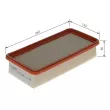 BOSCH F 026 400 048 - Filtre à air