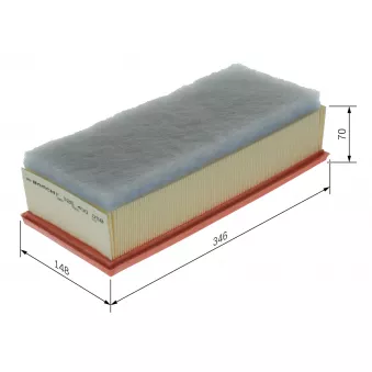 Filtre à air BOSCH OEM 1444qx