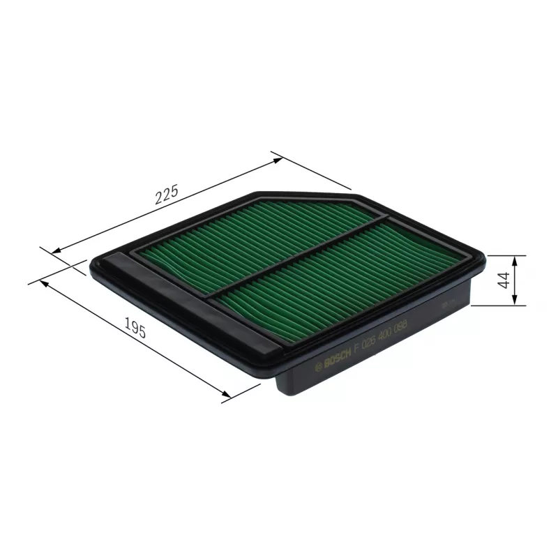 Filtre à air BOSCH F 026 400 098 - Visuel 1