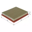 BOSCH F 026 400 111 - Filtre à air
