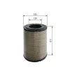 BOSCH F 026 400 268 - Filtre à air