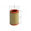BOSCH F 026 400 297 - Filtre à air