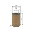 BOSCH F 026 400 399 - Filtre à air
