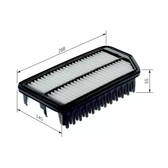 Filtre à air BOSCH [F 026 400 445]