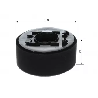 Filtre à air BOSCH [F 026 400 462]