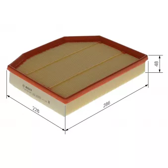 Filtre à air BOSCH OEM 13717542545