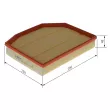 BOSCH F 026 400 463 - Filtre à air