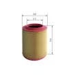 BOSCH F 026 400 535 - Filtre à air