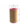 BOSCH F 026 400 539 - Filtre à air