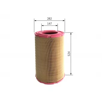 Filtre à air BOSCH OEM 72211063