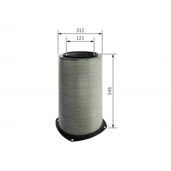 Filtre à air BOSCH F 026 400 605