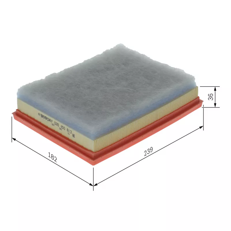 Filtre à air BOSCH F 026 400 613 - Visuel 1
