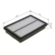 BOSCH F 026 400 617 - Filtre à air