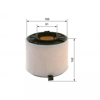 Filtre à air BOSCH F 026 400 677