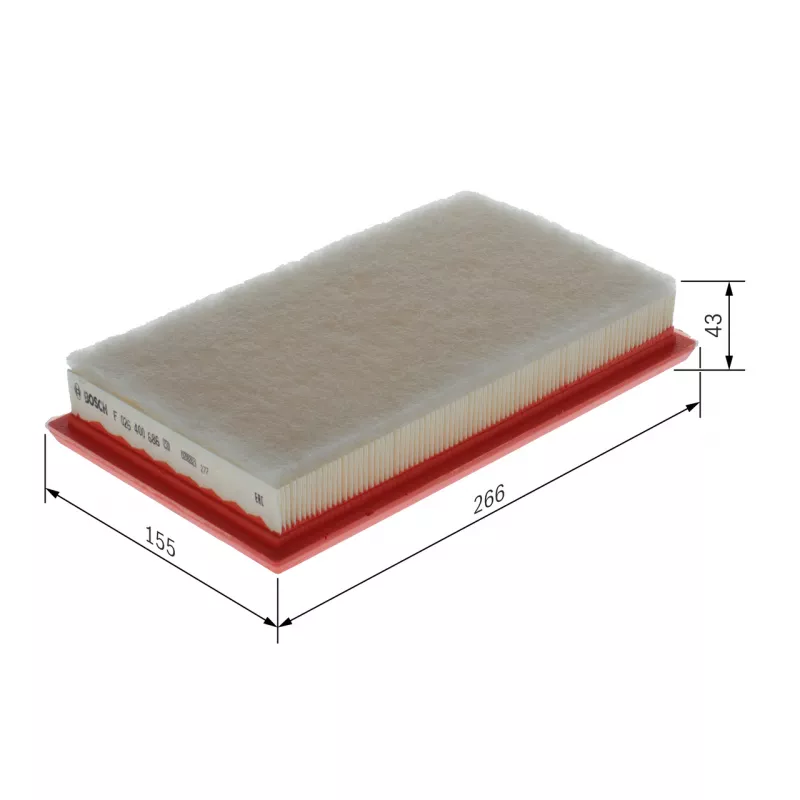 Filtre à air BOSCH F 026 400 686 - Visuel 1