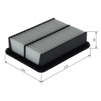Filtre à air BOSCH F 026 400 691