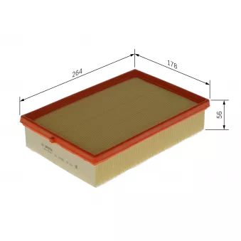 Filtre à air BOSCH F 026 400 693