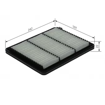 Filtre à air BOSCH F 026 400 695
