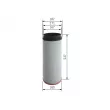 BOSCH F 026 400 701 - Filtre à air secondaire