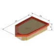 BOSCH F 026 400 724 - Filtre à air