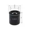 BOSCH F 026 402 816 - Filtre à carburant