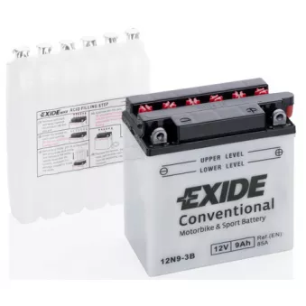 Batterie de démarrage EXIDE 12N9-3B
