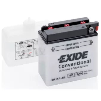 Batterie de démarrage EXIDE 6N11A-1B