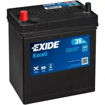 Batterie de démarrage EXIDE EB357