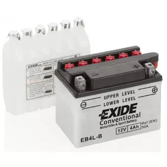 Batterie de démarrage EXIDE EB4L-B
