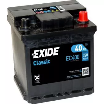 Batterie de démarrage EXIDE EC400